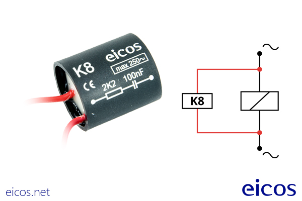 Snubber Filter K8 (AC) body